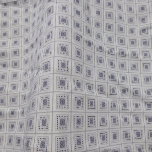 R&R CLASSICS, large 100% cotton, short sleeve button down shirt with pocket, GUC - Picture 10 of 11